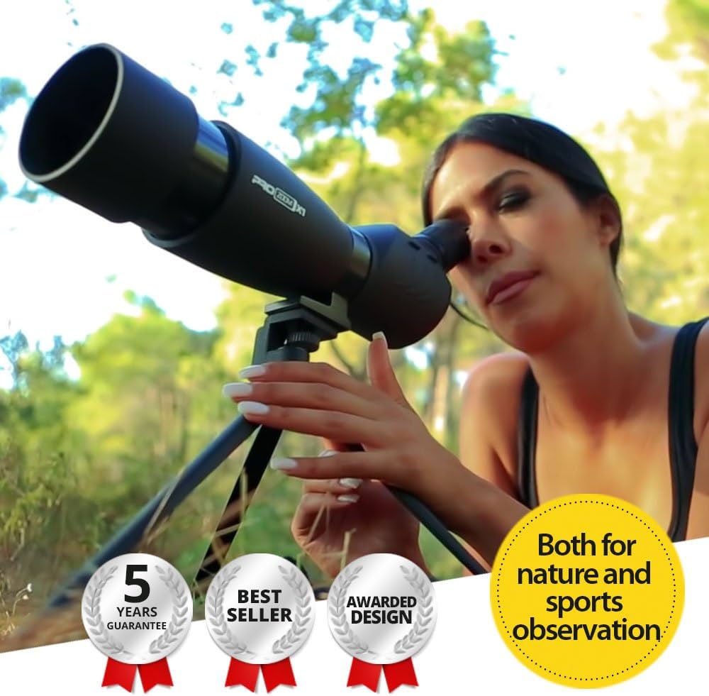 HEIDER PROZOOM X1 KARA TELESKOBU : Amazon.com.tr: Elektronik