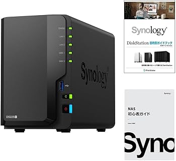 Amazon.co.jp: Synology NASキット 2ベイ DS225+ /G【ガイドブック付