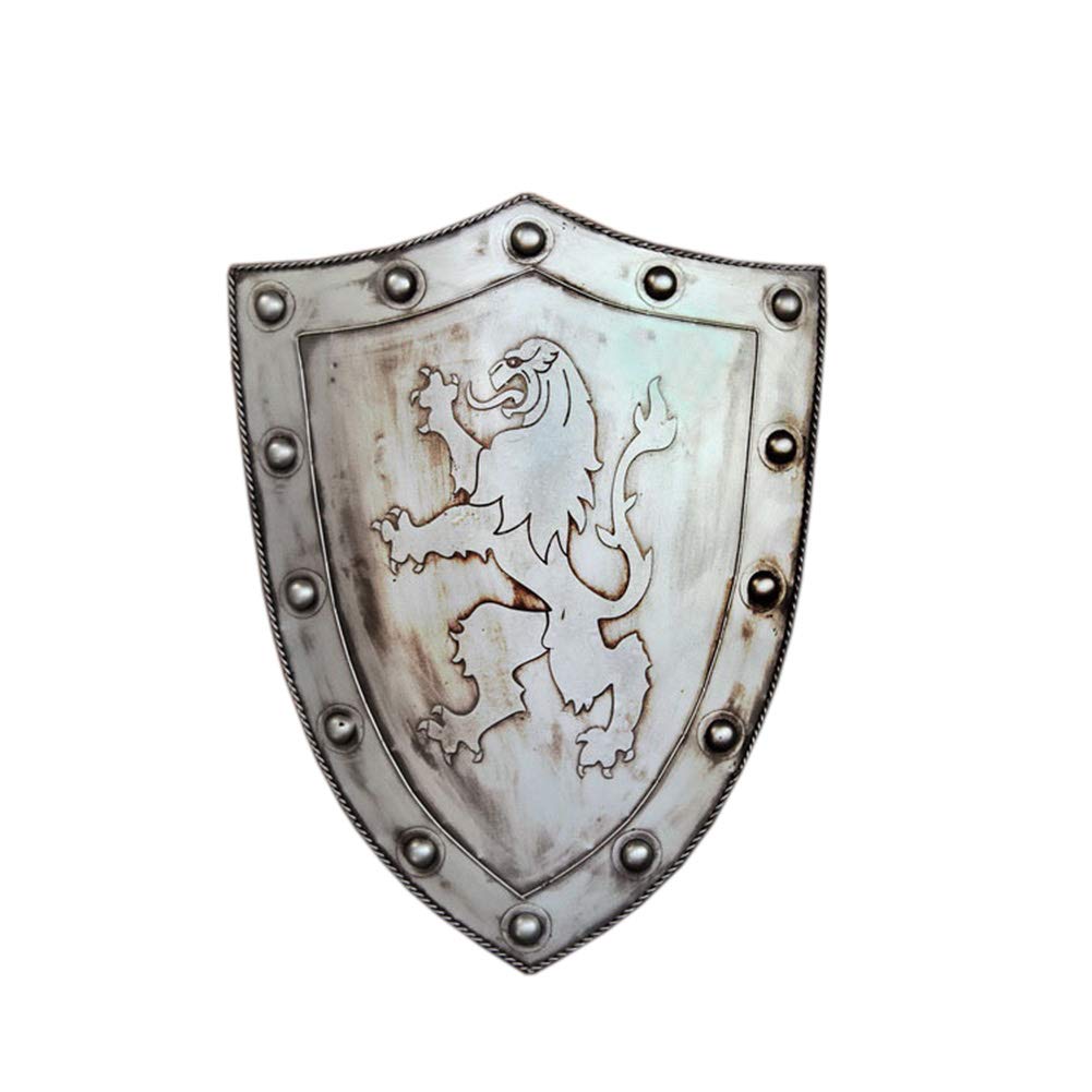 ☆アンティーク彫刻装飾の盾の壁掛け Amazon.co.jp: 中世の盾、盾の像
