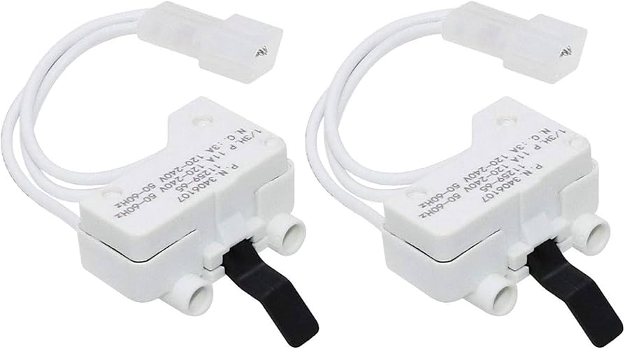 Amazon.com: 3406107 Dryer Door Switch by Beaquicy - Replacement