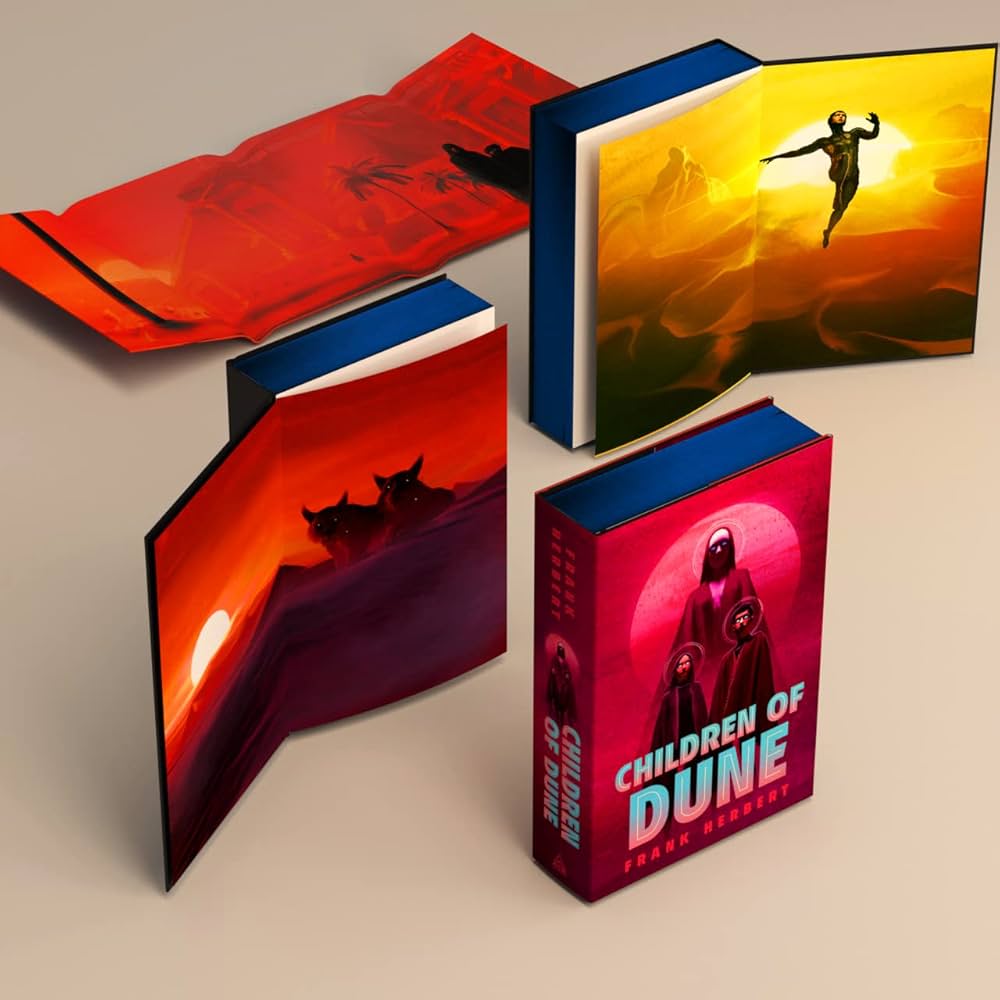 Amazon.com: Frank Herbert's Dune Saga 3-Book Deluxe Hardcover