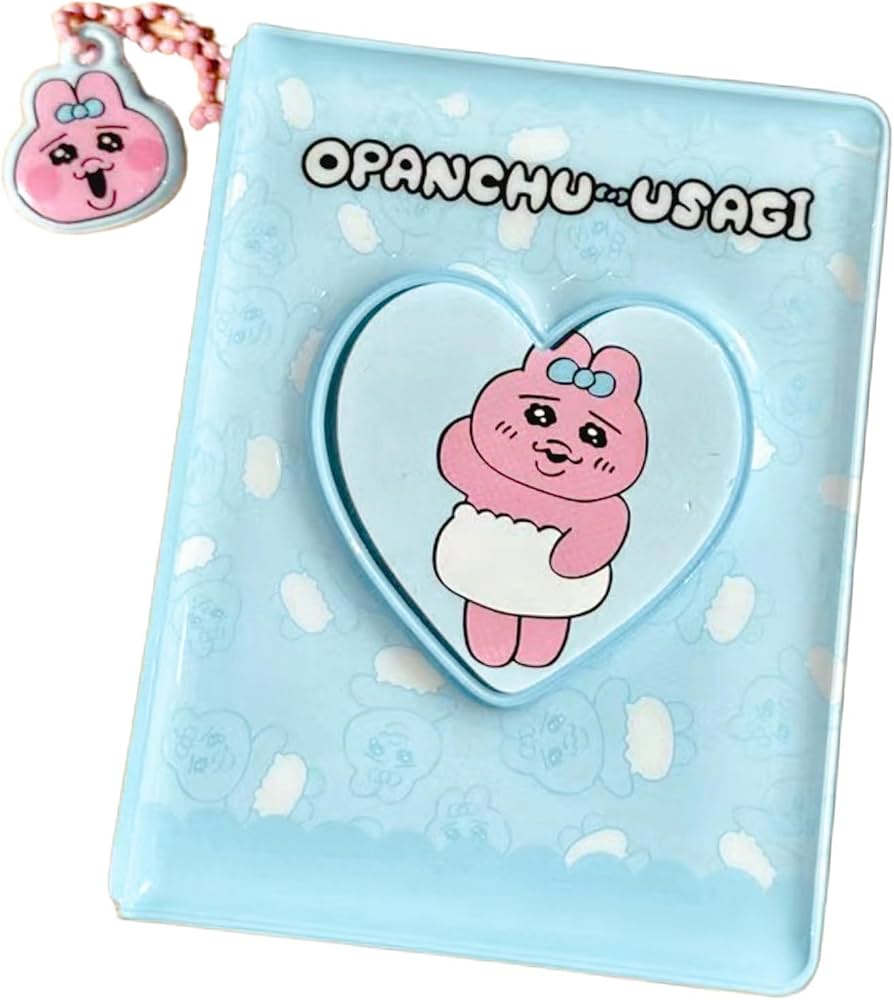 Amazon | おぱんちゅうさぎ トレカケース 可愛い 韓国 コレクトブック