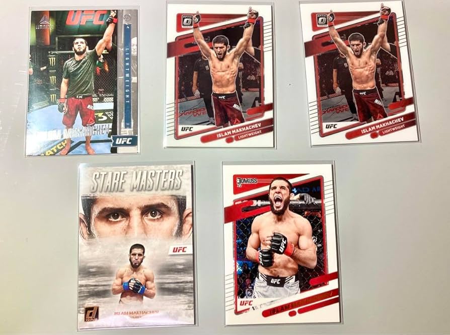 Amazon.co.jp: UFCカード イスラム・マカチェフ 5枚セット : スポーツ
