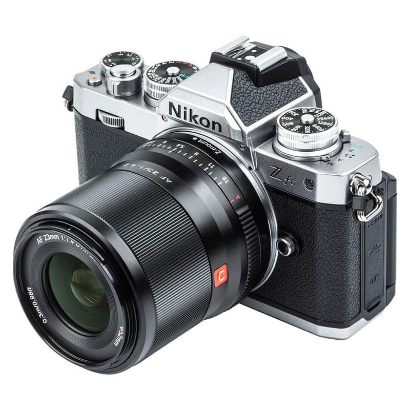 Amazon.co.jp: VILTROX AF 23mm F1.4 STM 広角レンズ 単焦点レンズ