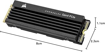 Amazon | CORSAIR MP600 PRO Low Profileシリーズ 1TBモデル 【LPX