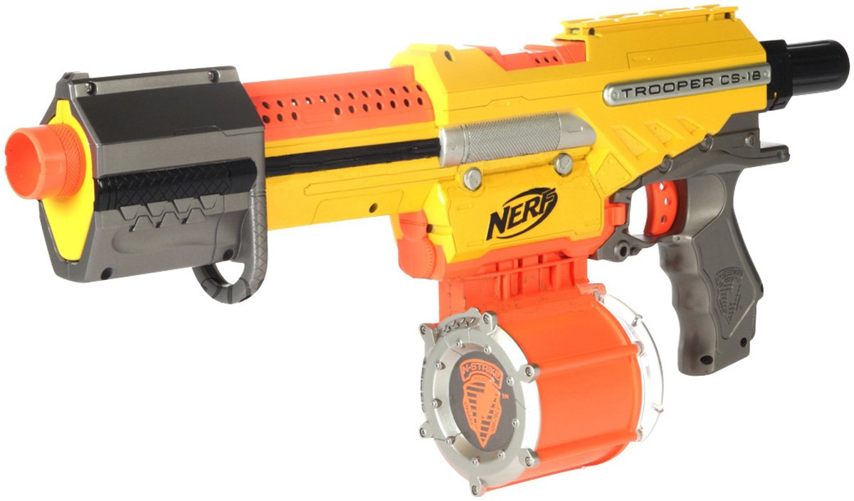Amazon.co.jp: ナーフ N-ストライク アルファトルーパー CS-18 : おもちゃ