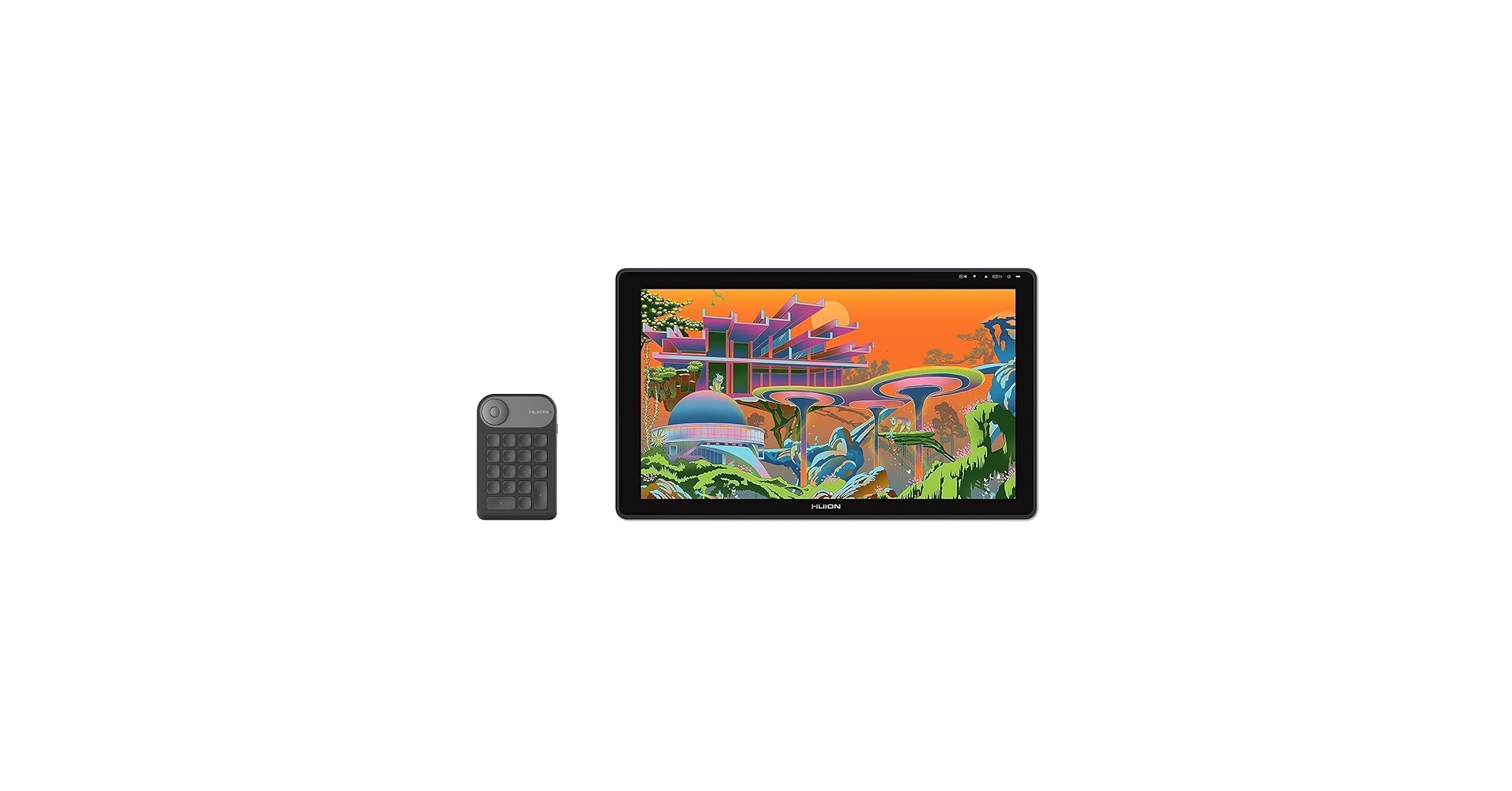 Amazon.com: HUION Kamvas 22 Plus QLED Drawing Tablet with Full