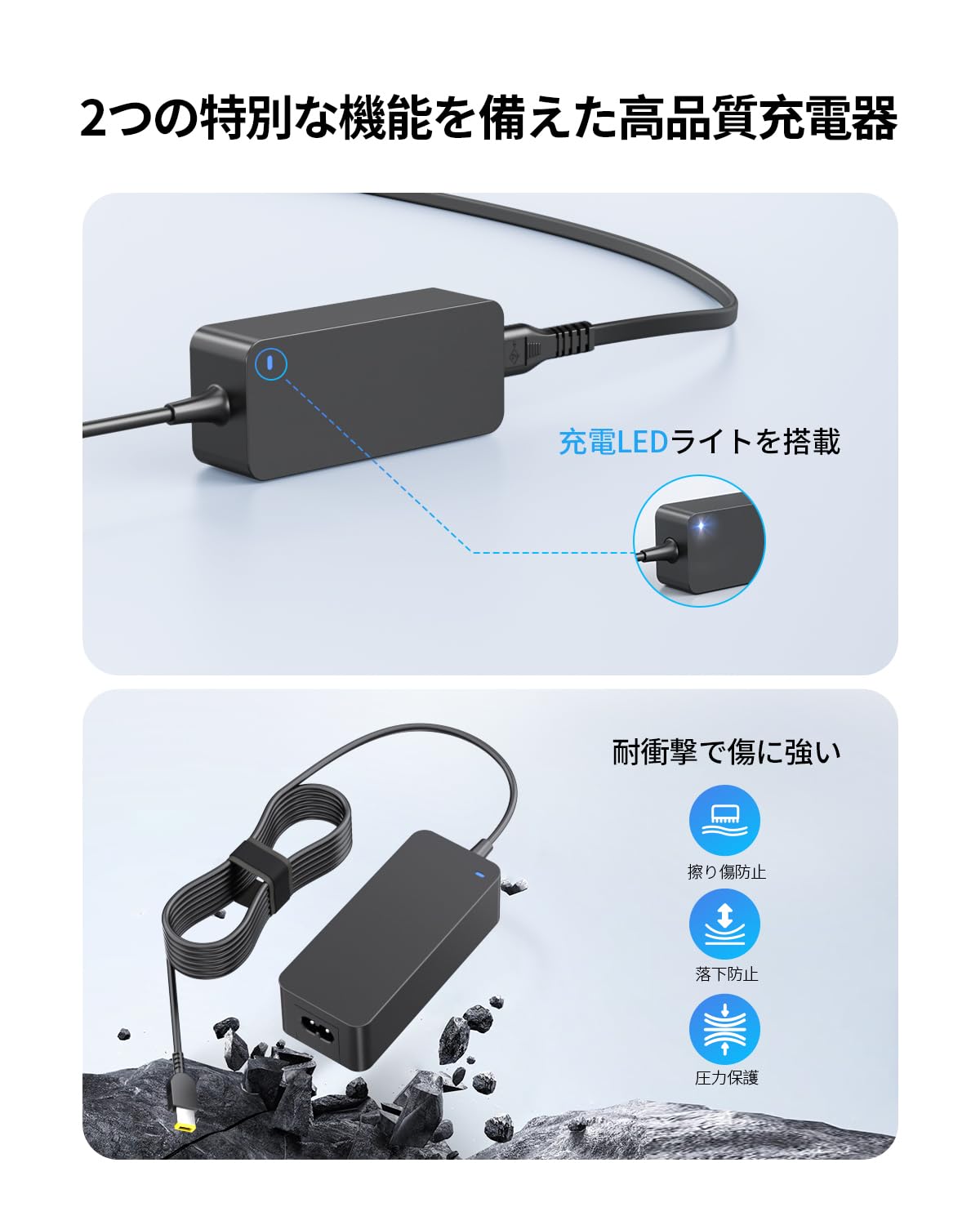 Amazon.co.jp: 65W 45W 交換用 角型充電器 対応 Lenovo G50 G50-45 G50