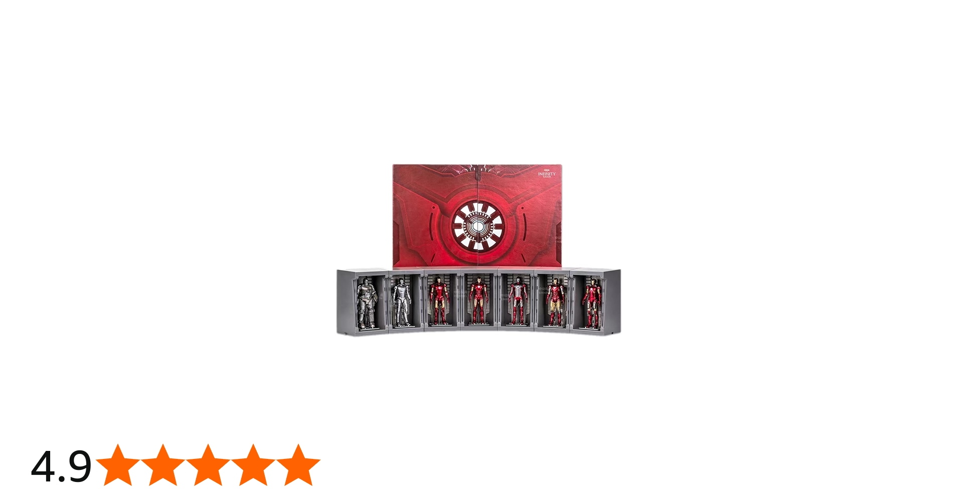 Amazon.co.jp: ZD TOYS マーベルスタジオ:アイアンマン 7体セット