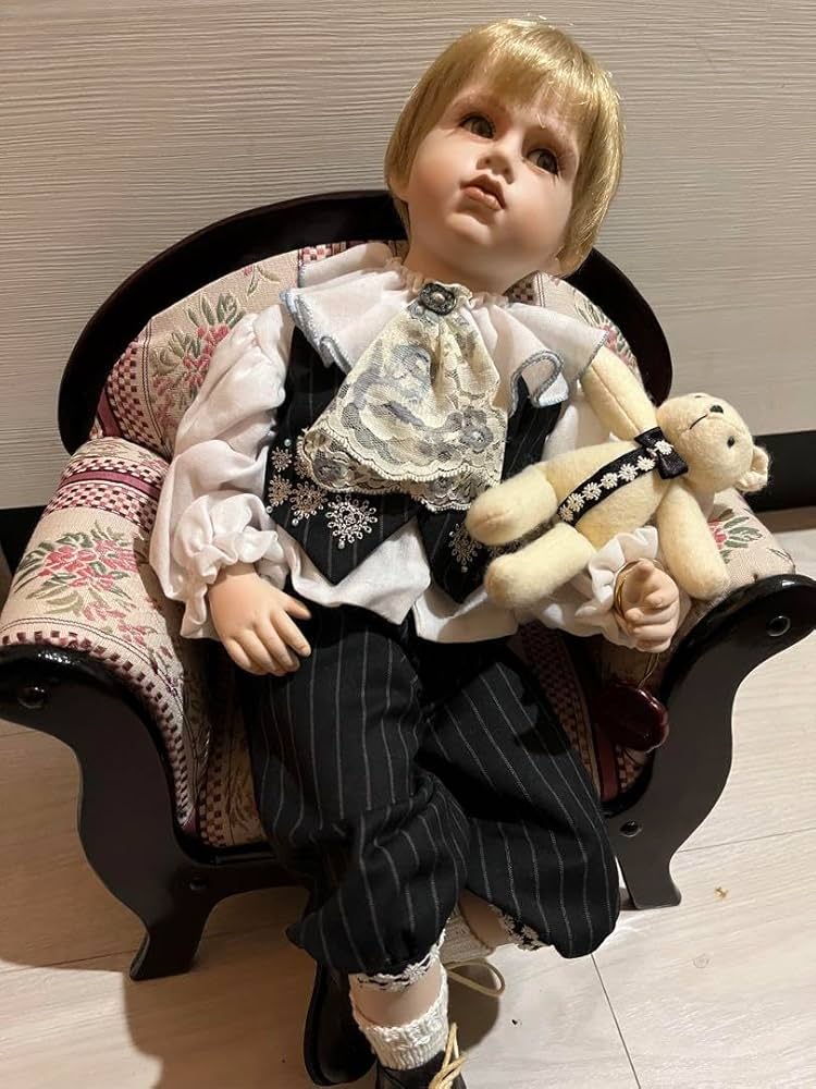 Amazon.co.jp: ムンディア ビスクドール アンティークドール 高貴な