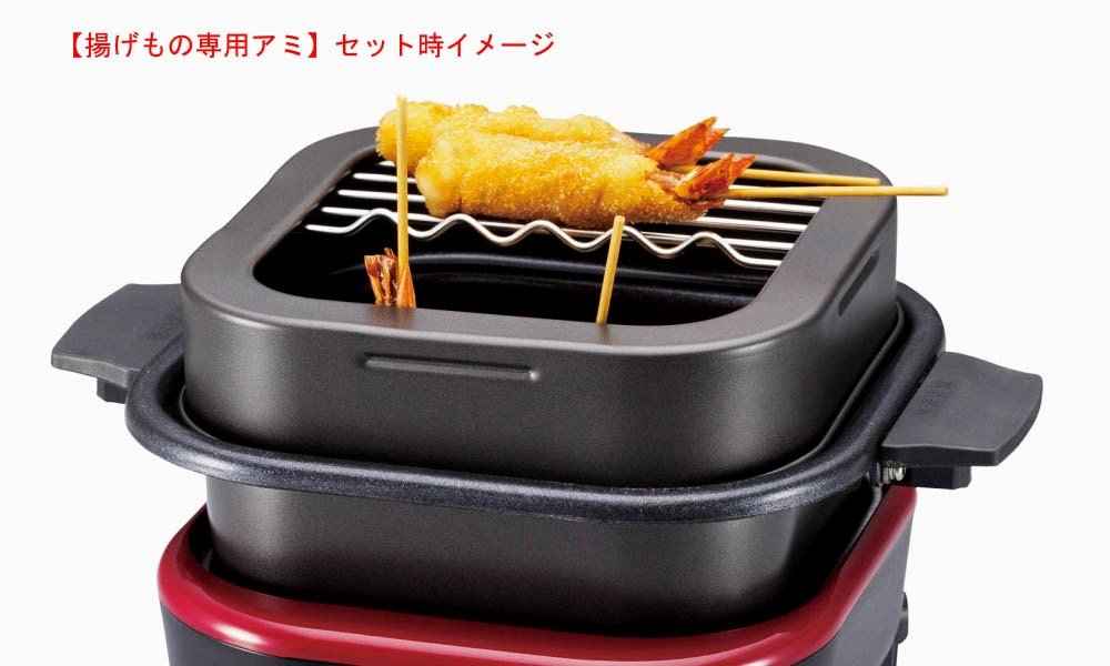 Amazon.co.jp: TIGER マイコンテーブルクッカー レッド CQC-G070-R