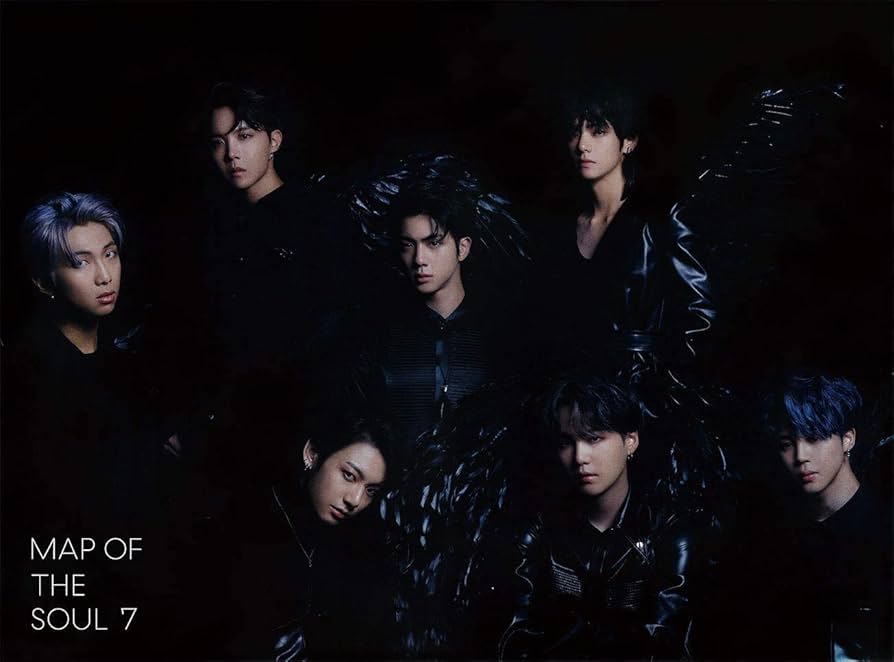 Amazon.com: JPE BTS Map of Soul : 7 [ 2 ver.] Official Poster in