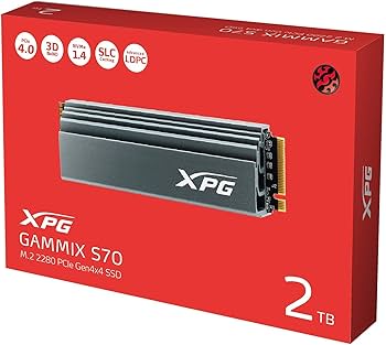 Amazon.in: Buy ADATA XPG GAMMIX S70 PCIe Gen4x4 M.2 2280 2TB Solid
