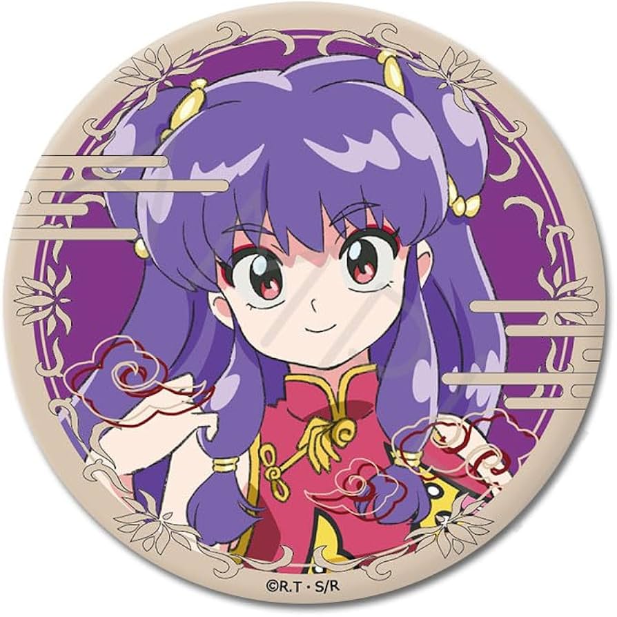 Amazon.co.jp: TVアニメ『らんま 1/2』 [シャンプー] 3way缶バッジ E