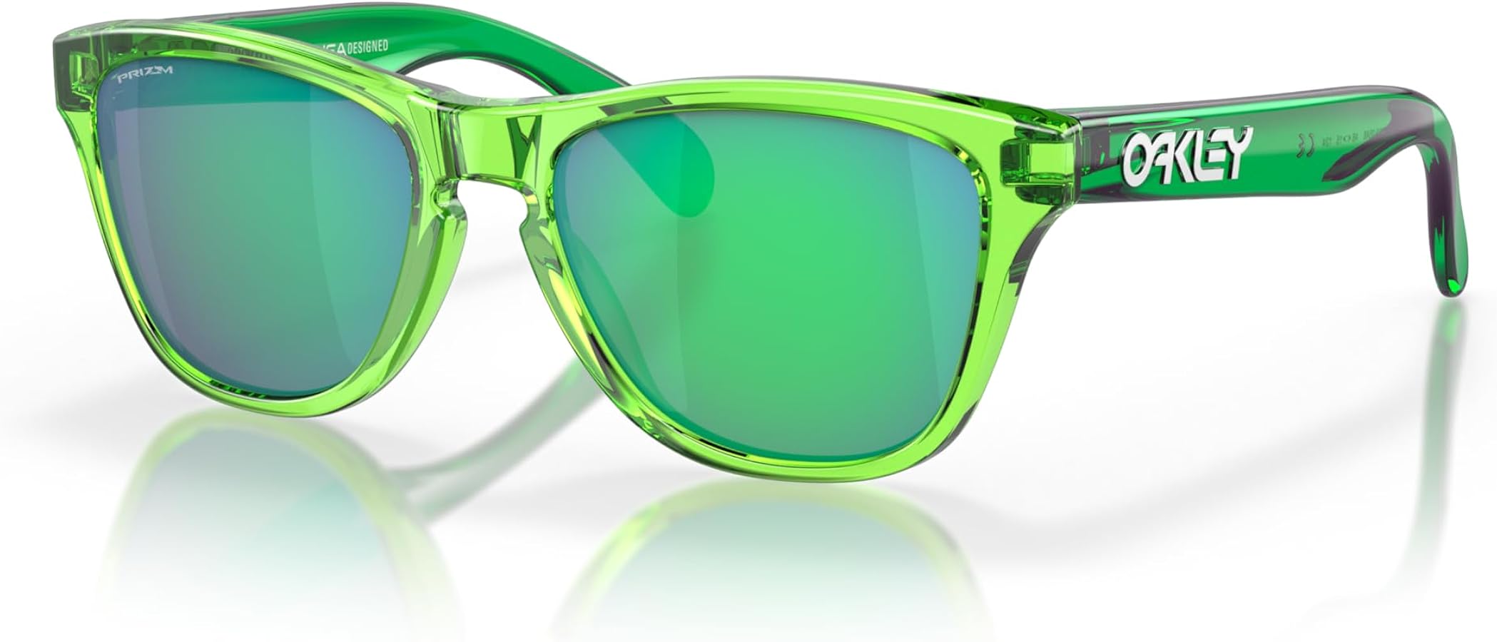 Oakley Youth Kids' OJ9009 Frogskins XXS Pilot Sunglasses, Acid