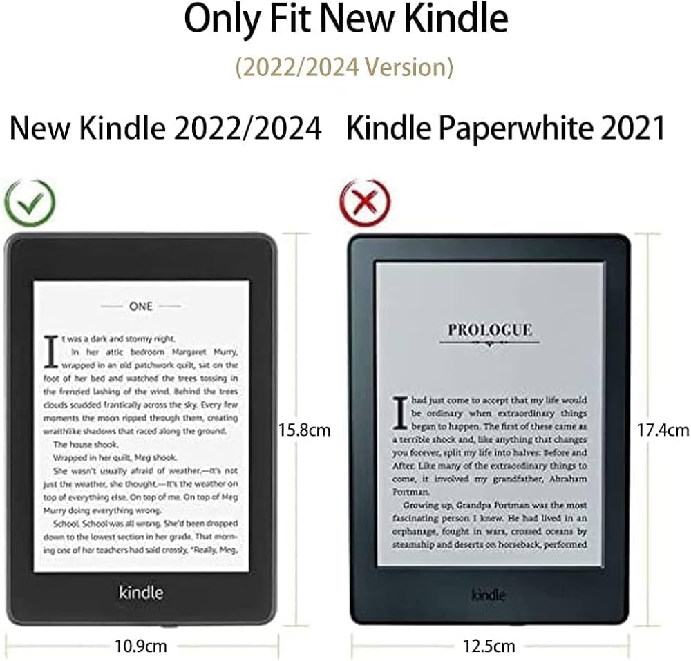 Amazon.co.jp: Amazon Kindle ケースカバー2024/2022軽量 薄型 耐衝撃