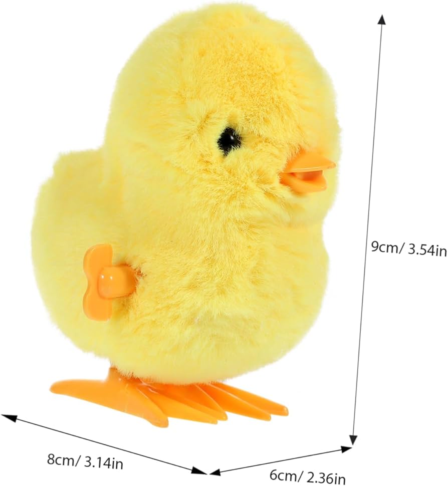 Amazon.co.jp: Kisangel にわとり ぜんまい仕掛け おもちゃ ひよこ