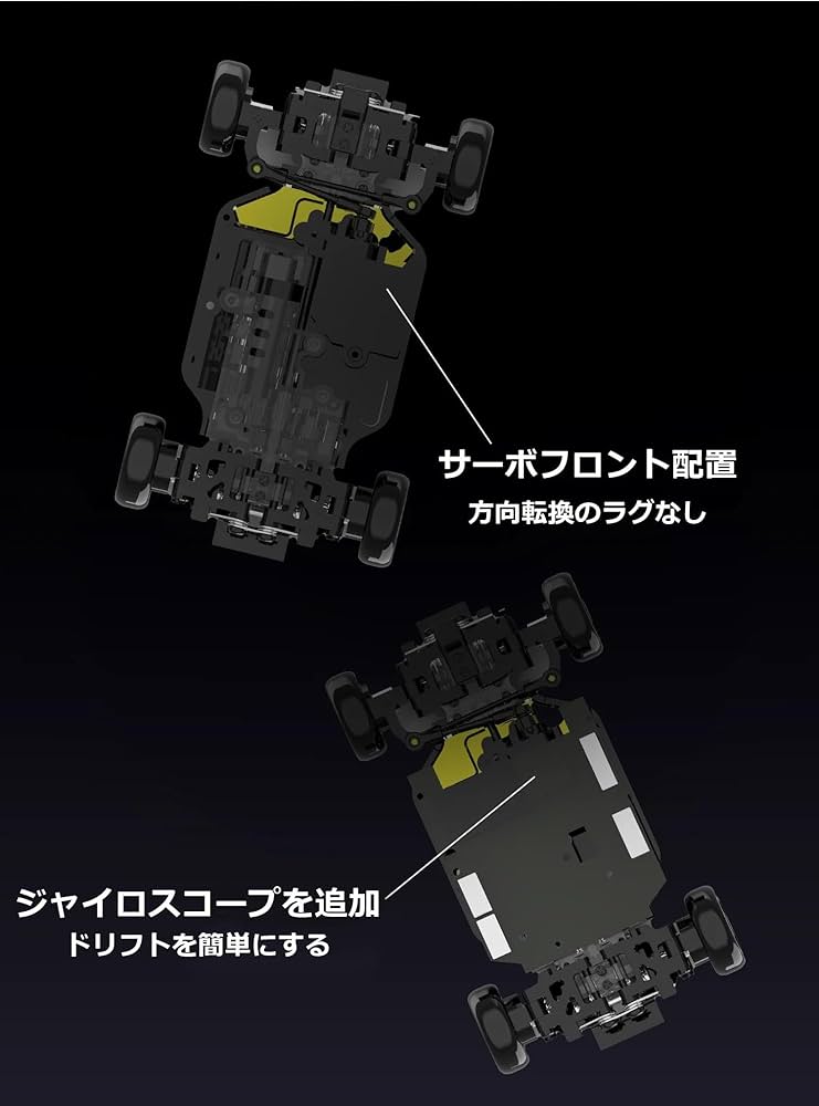 Amazon.co.jp: SNT MG044 1:43ドリフトカー 四輪駆動ドリフトラジコン
