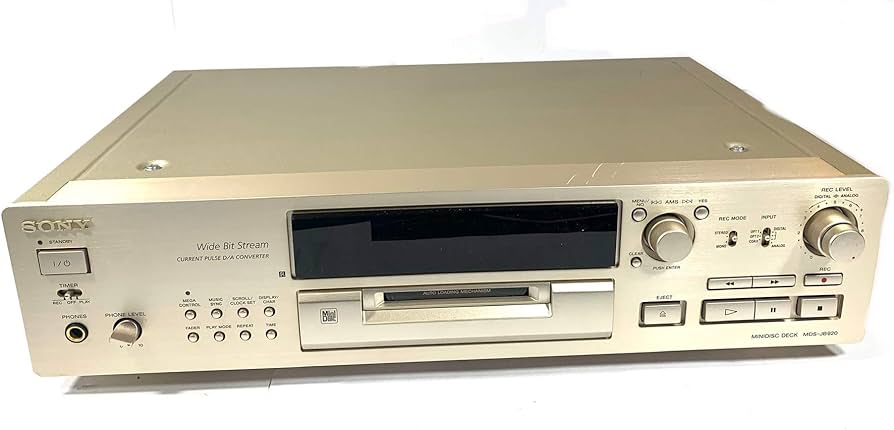 Amazon | SONY ソニー MDS-JB920 ゴールド ミニディスクデッキ (MD
