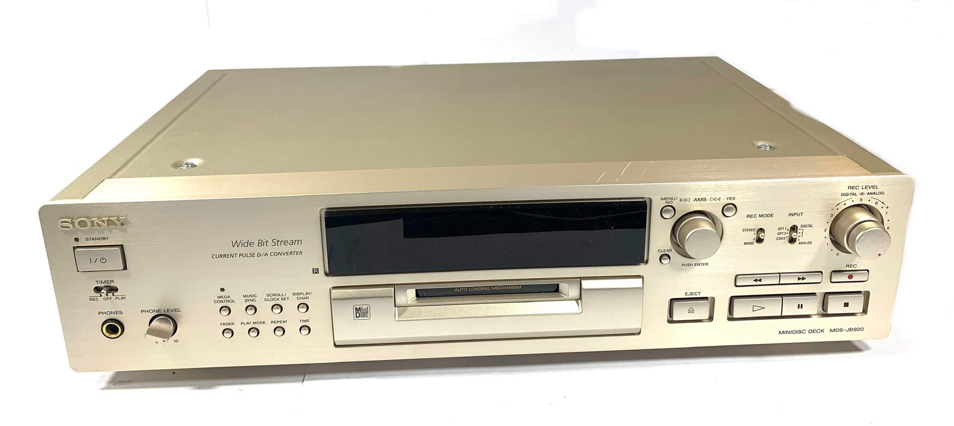 Amazon | SONY ソニー MDS-JB920 ゴールド ミニディスクデッキ (MD