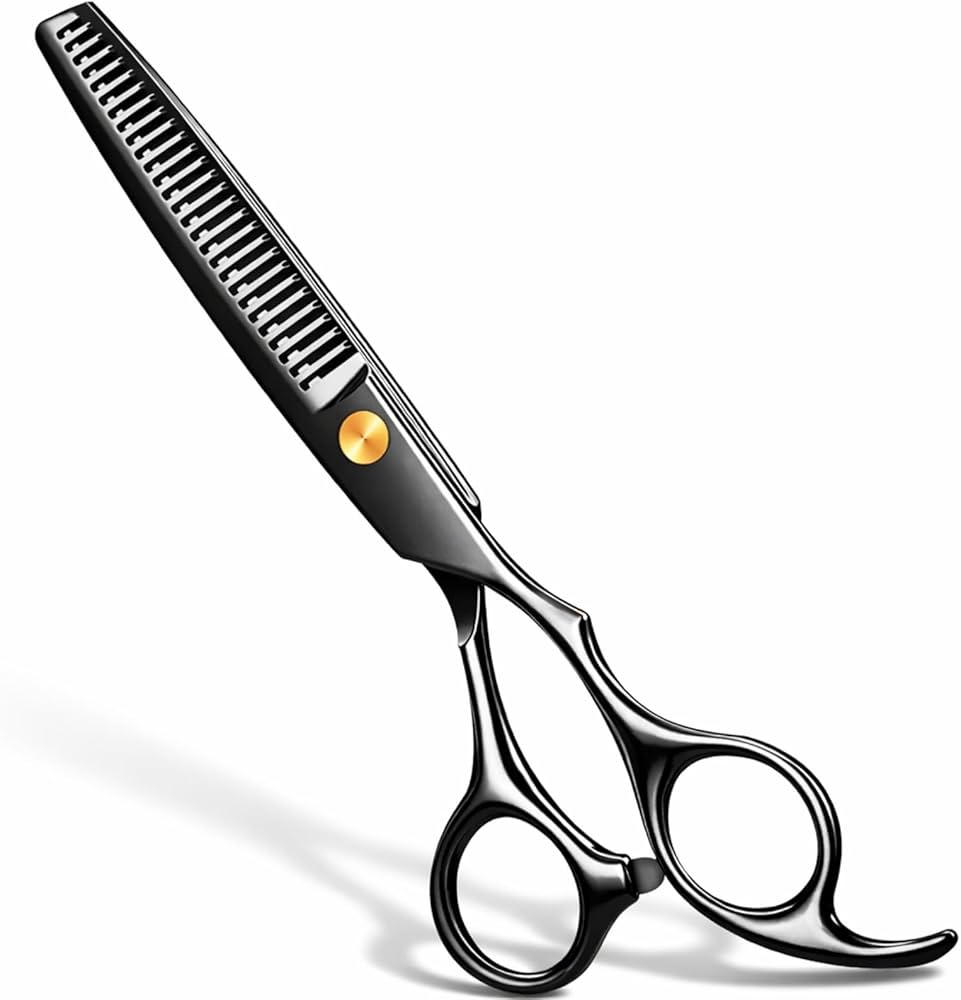 Amazon.co.jp: Dosi すきばさみ 散髪はさみ すき率20％ 梳き鋏 セルフ