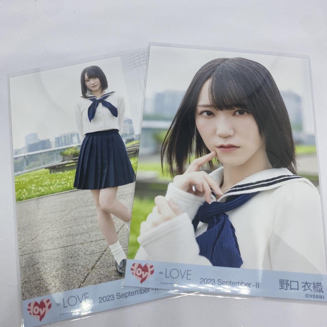 野口衣織 イコラブ生写真直筆 イコラブ 生写真 直筆 野口衣織 LOVE