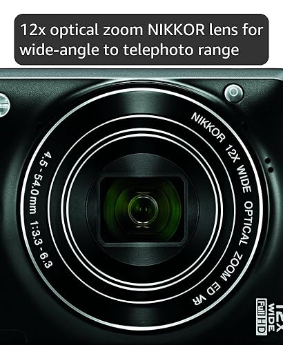 Amazon.com : Nikon COOLPIX S6900 Digital Camera with 12x Optical