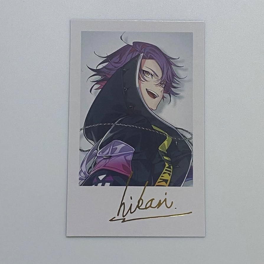 Amazon.co.jp: にじさんじ 渡会雲雀 チェキ風カード サイン : おもちゃ