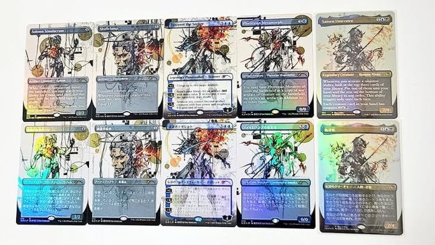 Amazon.co.jp: Secret Lair Yoji Shinkawa Foil Set : Toys & Games