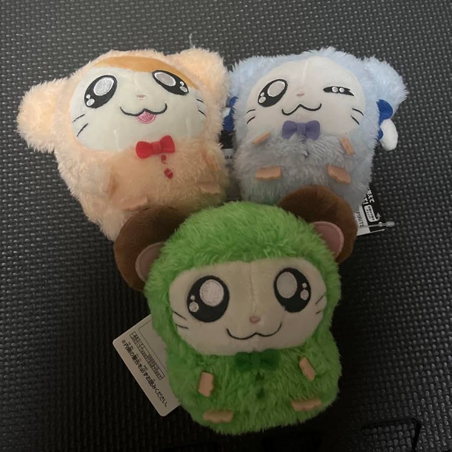 Amazon.co.jp: とっとこハム太郎 リボンちゃん かぶるくん ぬいぐるみ