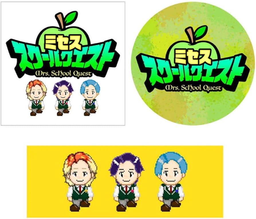 Amazon.co.jp: Mrs. GREEN APPLE ミセススクールクエスト ステッカー
