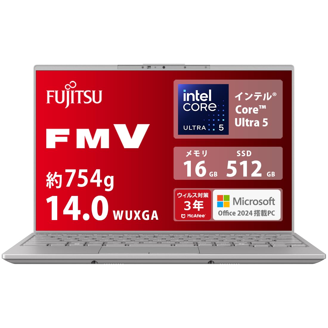 Amazon.co.jp: FMV 富士通 ノートパソコン 日本製 LIFEBOOK WU2/J3 (MS