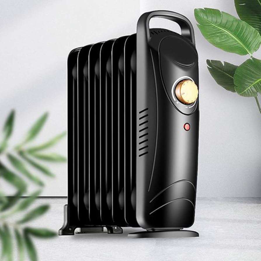 Amazon.co.jp : オイル入り電気ヒーター、自立式エネルギー効率の良い7