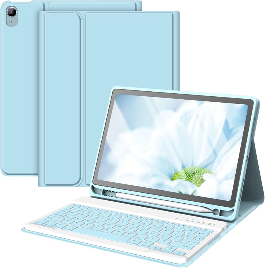 Amazon.com: Keyboard Case for iPad Air 11-inch M2 2024/ Air 5th