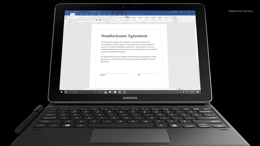 Amazon.com: Samsung Galaxy Book 10.6” Windows 2-in-1 PC (Wi-Fi
