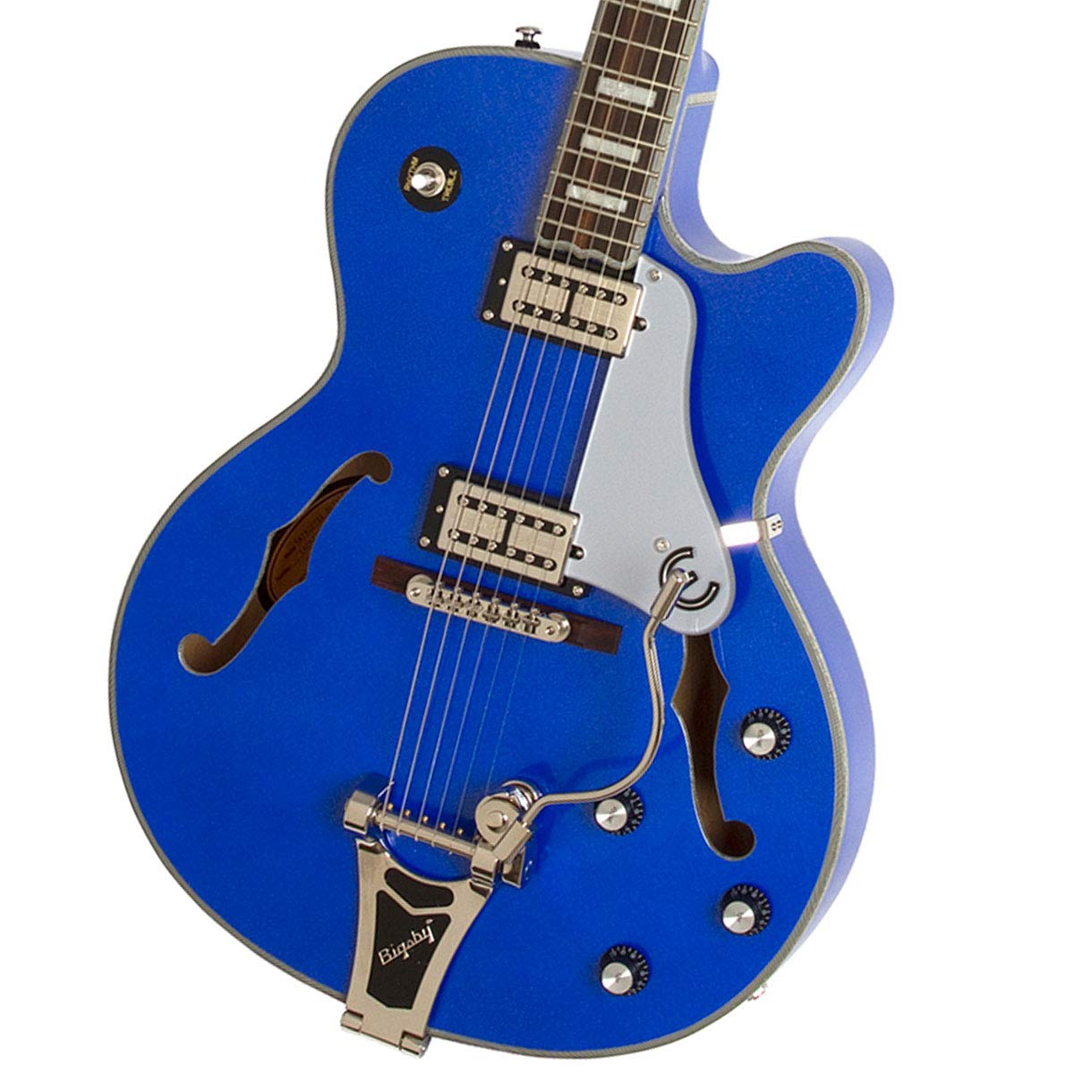 Amazon | Epiphone/Emperor Swingster Delta Blue Metallic (DBM