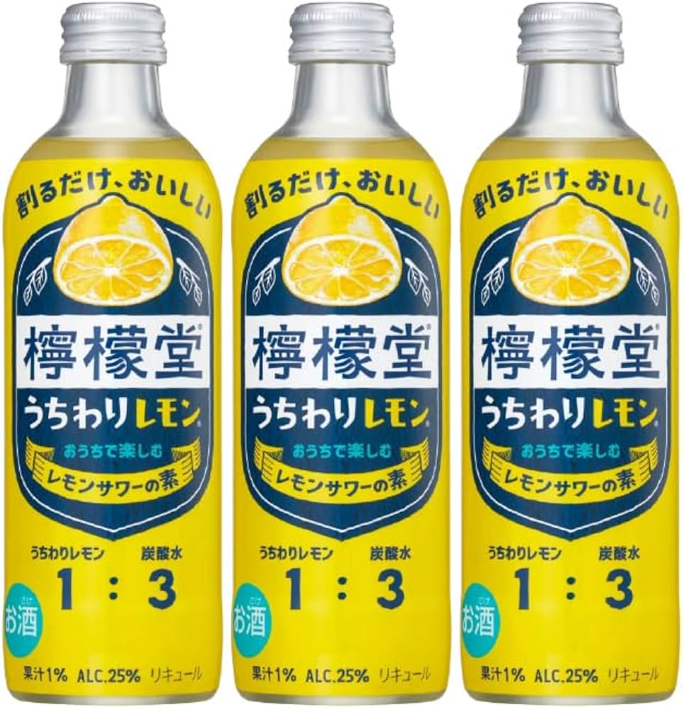 Amazon.co.jp: 【家割り】コカ・コーラ 檸檬堂 うちわりレモン 25度