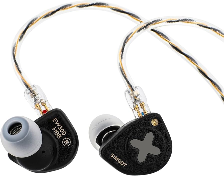 Amazon.com: Linsoul SIMGOT EW300 1DD+1Planar+1PZT Hybrid Driver in