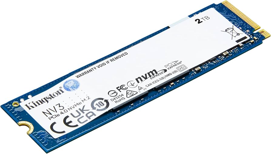 Amazon.com: Kingston NV3 2TB M.2 2280 NVMe SSD | PCIe 4.0 Gen 4x4