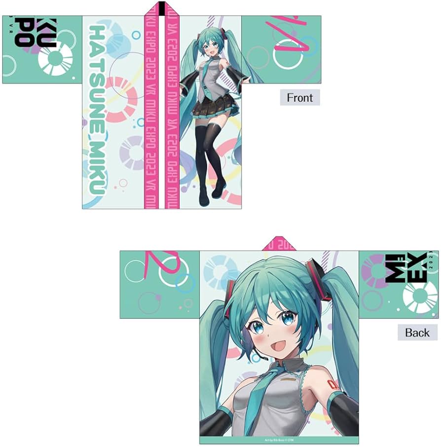 Amazon.co.jp: HATSUNE MIKU EXPO 2023 VR Happi MIKU MIKU 法披