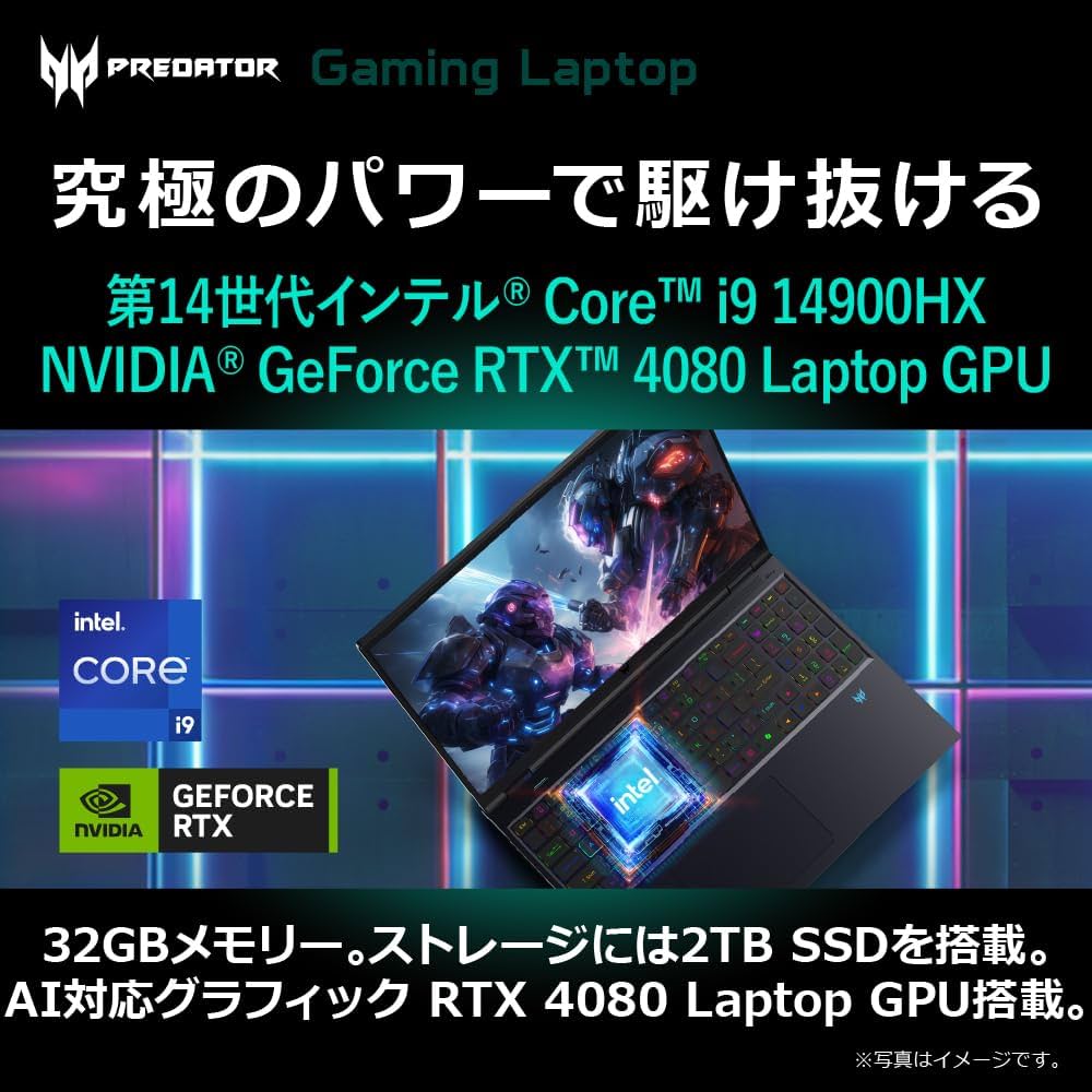 Amazon.co.jp: Acer Predator Helios 16 Windows 11 Home Intel 第14