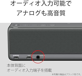Amazon.co.jp: ソニー ワイヤレスポータブルスピーカー SRS-HG10