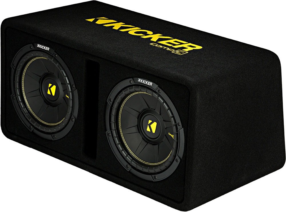 Amazon.co.jp: KICKERサブウーファーとアンプ3個入りパッケージ - 10
