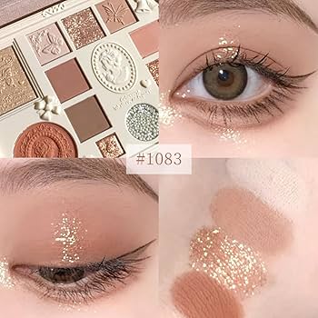 Amazon.co.jp: COLORROSE アイシャドウパレット アイシャドウ ハイ