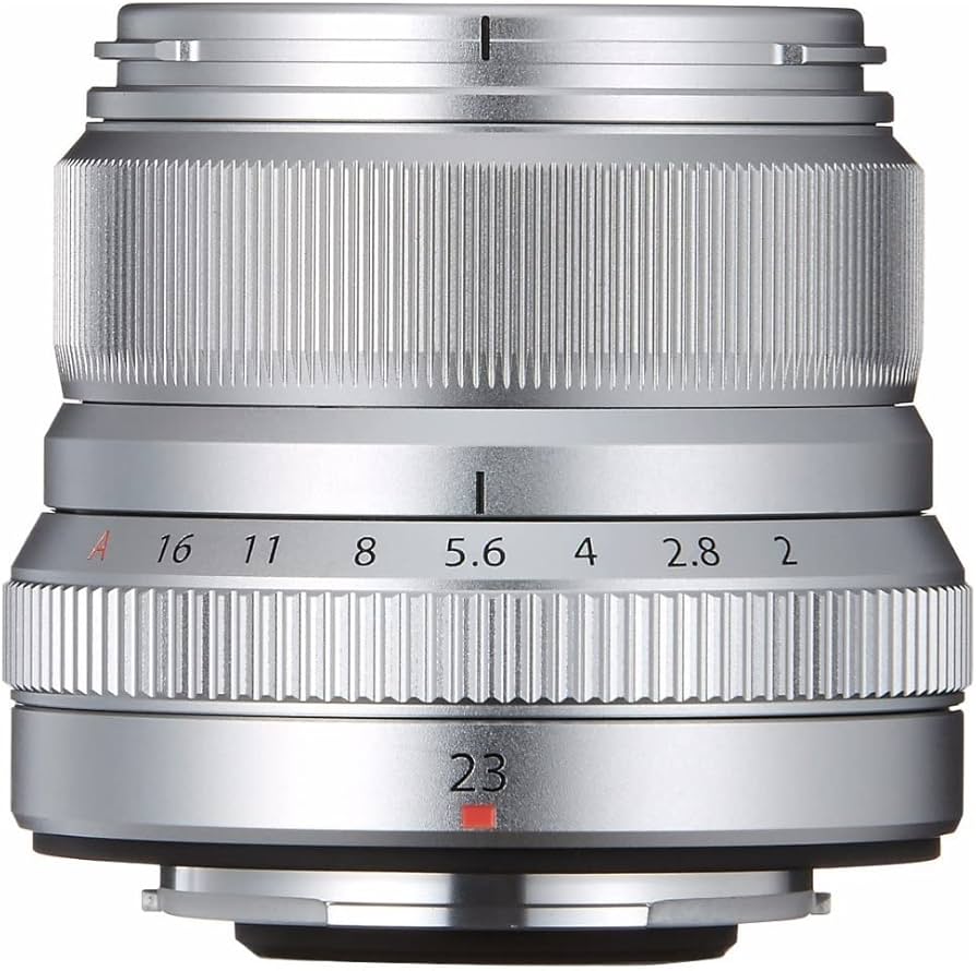 Amazon.com : Fujifilm XF23mmF2 R WR - Silver : Electronics