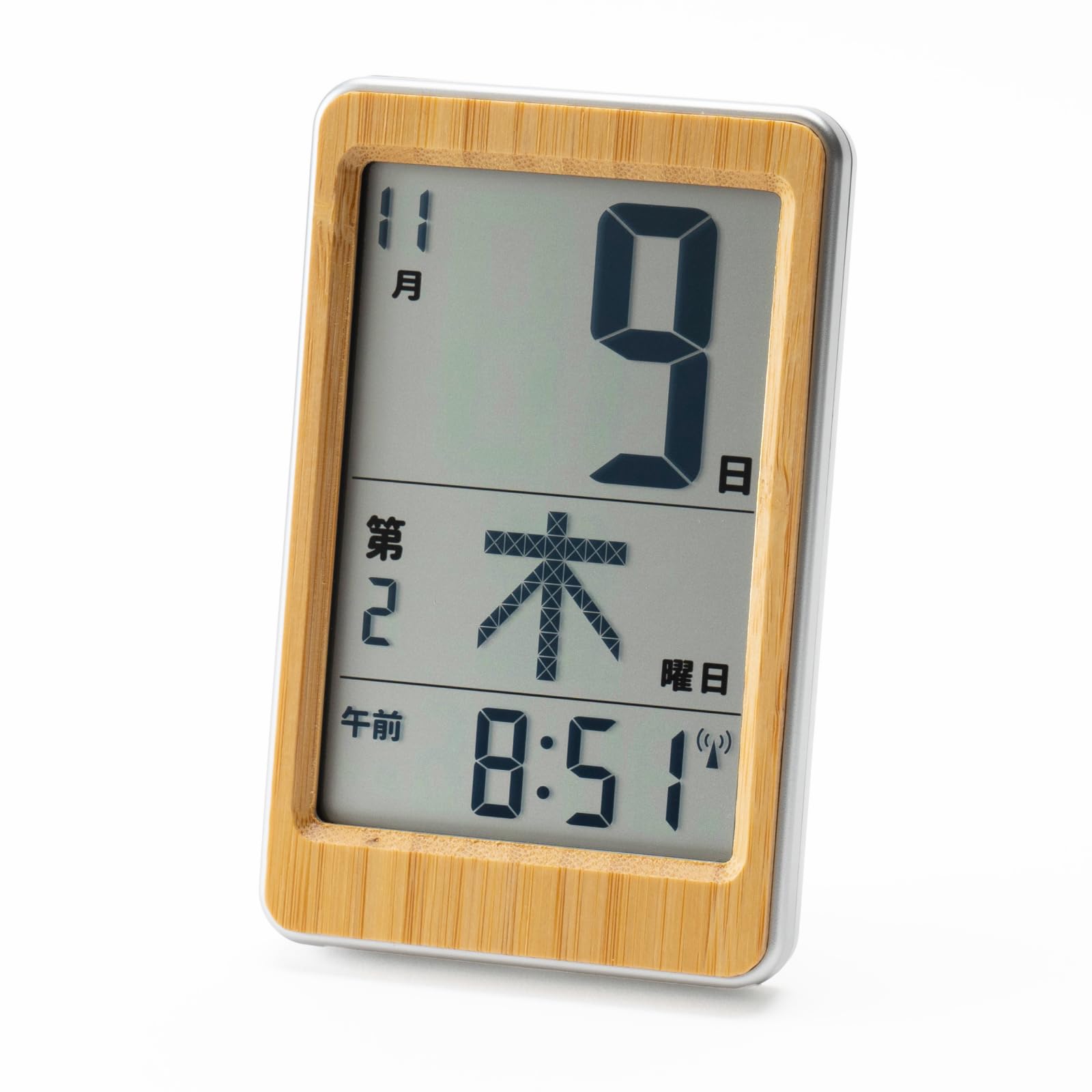 Amazon.co.jp: ADESSO(アデッソ) デジタル 日めくりカレンダー 時計