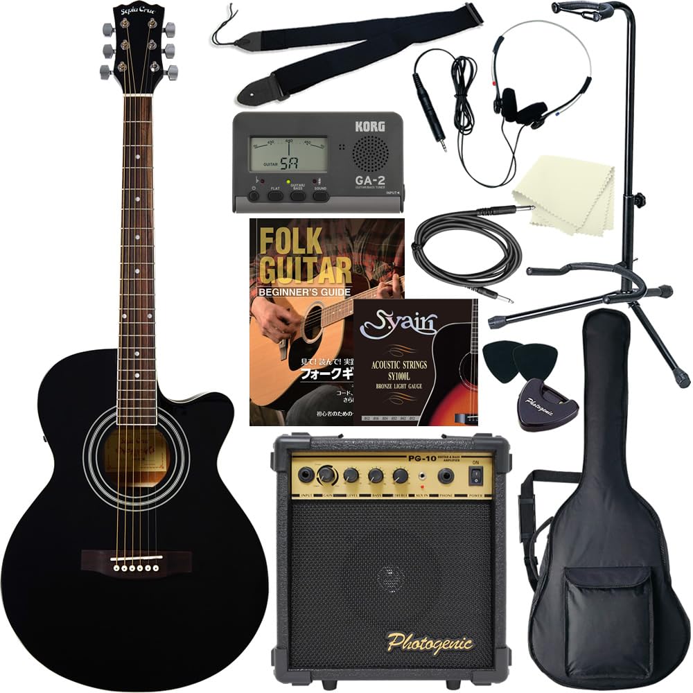 Amazon | Sepia Crue セピアクルー アコースティックギター エレアコ