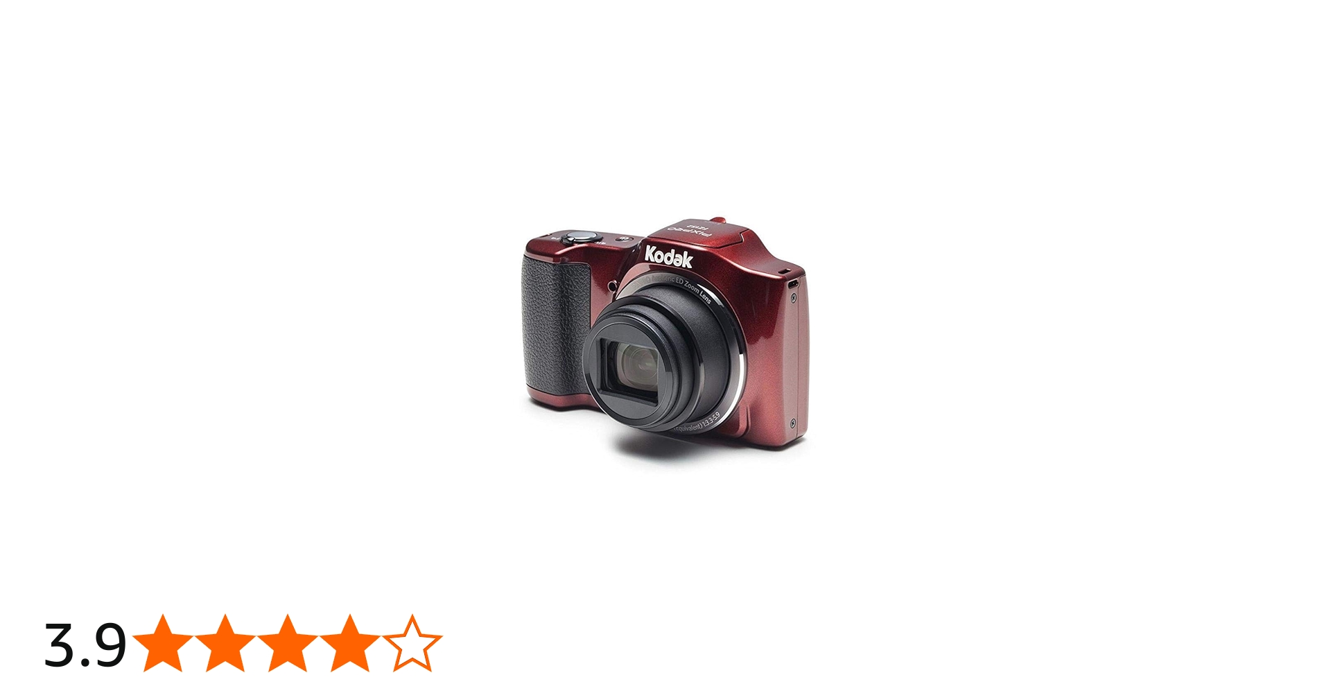 KODAK Pixpro FZ152 Compact Digital Camera 16.44 Megapixels Red