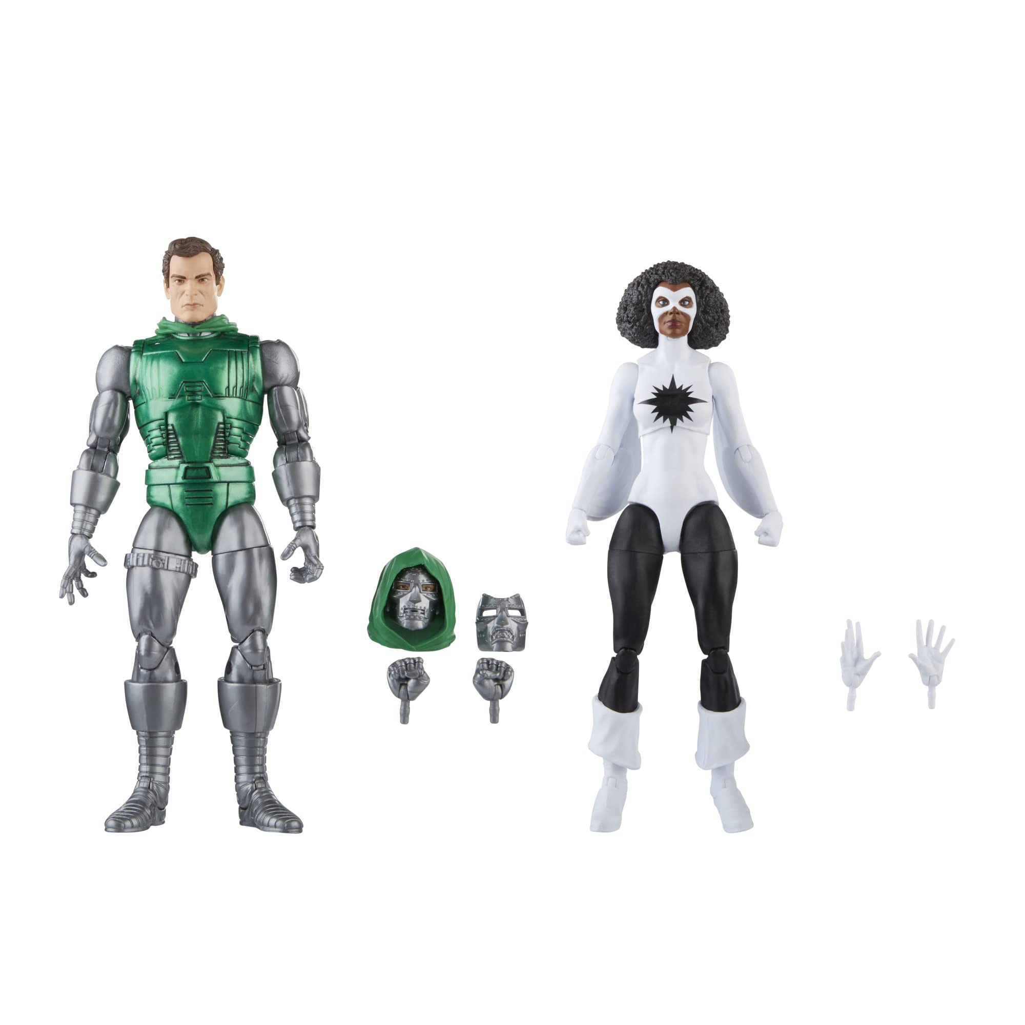 Amazon.com: Marvel Legends Series Captain Marvel vs. Doctor Doom
