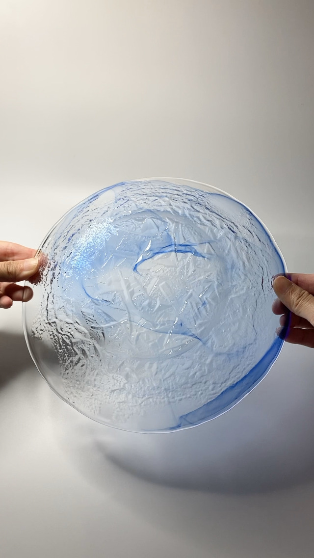 Amazon.co.jp: 東洋佐々木ガラス 流蒼 りゅうそう 麺皿 日本製 食洗機